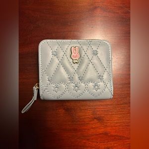 NEW baby blue wallet bunny